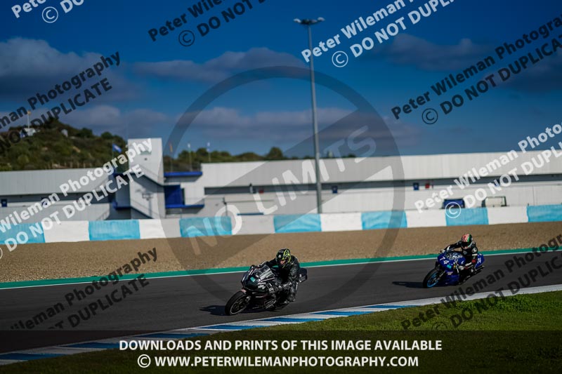 25 to 27th november 2017;Jerez;event digital images;motorbikes;no limits;peter wileman photography;trackday;trackday digital images